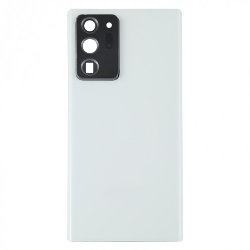 Coque arrière de batterie pour Samsung Galaxy Note20 Ultra avec cache d'objectif d'appareil photo (blanc) SH78WL1712-06