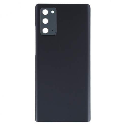 Coque arrière de batterie pour Samsung Galaxy Note20 avec cache d'objectif d'appareil photo (noir) SH79BL508-06