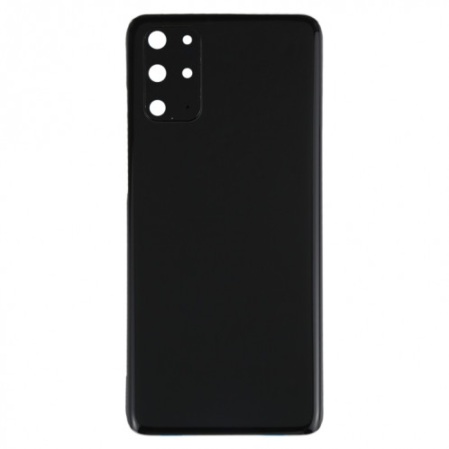 Coque arrière de batterie pour Samsung Galaxy S20+ avec cache d'objectif d'appareil photo (noir) SH80BL609-06