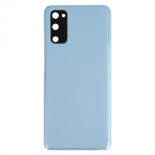 Coque arrière de batterie pour Samsung Galaxy S20 avec cache d'objectif d'appareil photo (bleu) SH81LL1762-06