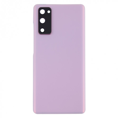 Coque arrière de batterie pour Samsung Galaxy S20 FE avec cache d'objectif d'appareil photo (violet) SH84PL1311-06