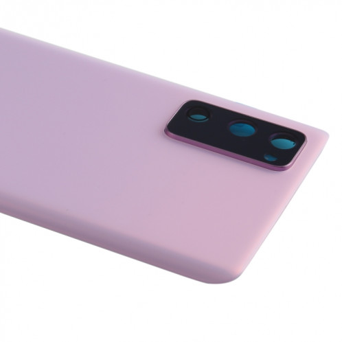 Coque arrière de batterie pour Samsung Galaxy S20 FE avec cache d'objectif d'appareil photo (violet) SH84PL1311-06