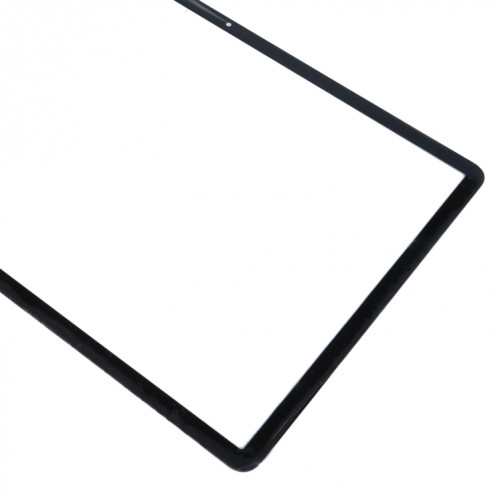 Pour Samsung Galaxy Tab S7 + SM-T970 Lentille en verre extérieure de l'écran avant (noir) SH387B1750-06