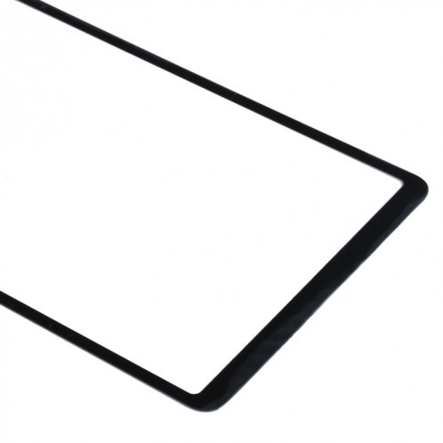 Pour Samsung Galaxy Tab A 8.4 (2020) SM-T307 Lentille en verre extérieure de l'écran avant (Noir) SH388B1103-06