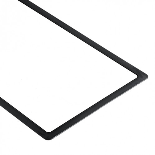 Pour Samsung Galaxy Tab A7 10.4 2020 SM-T500/T505 Lentille extérieure en verre de l'écran avant (noir) SH389B1303-06
