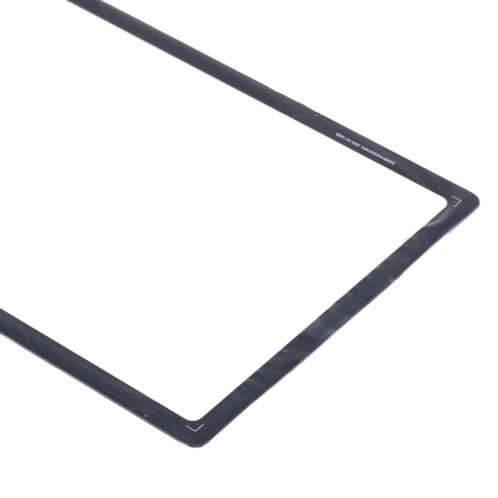 Pour Samsung Galaxy Tab A7 10.4 2020 SM-T500/T505 Lentille extérieure en verre de l'écran avant (noir) SH389B1303-06