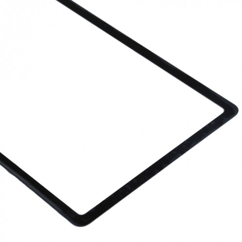 Pour Samsung Galaxy Tab S6 Lite SM-P610/P615 Lentille en verre extérieure de l'écran avant (noir) SH393B1261-06