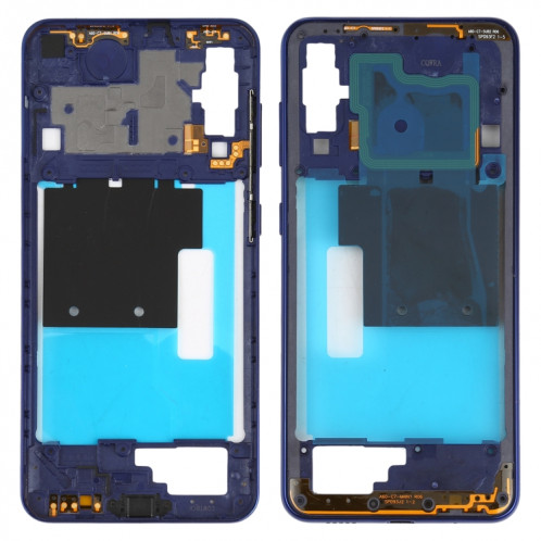 Pour Samsung Galaxy A60 Middle Frame Bezel Plate (Bleu) SH426L1763-06