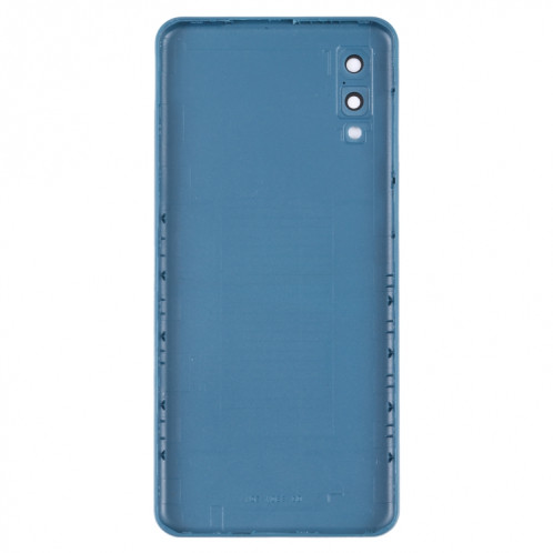 Coque arrière de batterie pour Samsung Galaxy A02 avec cache d'objectif d'appareil photo (bleu) SH29LL1431-06