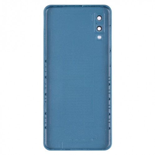 Coque arrière de batterie pour Samsung Galaxy A02 avec cache d'objectif d'appareil photo (bleu) SH29LL1431-06