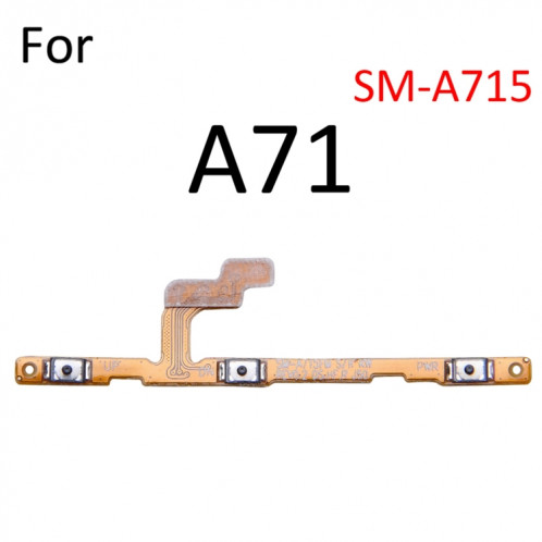 Pour Samsung Galaxy A71 SM-A715 bouton d'alimentation et bouton de volume câble flexible SH2458347-03