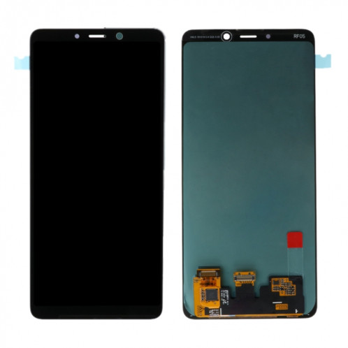 Écran LCD Super AMOLED d'origine pour Galaxy A9 (2018), A9 Star Pro, A9s, A920F/DS, A9200 avec numériseur complet (Noir) SH464B873-06