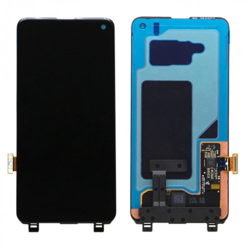 Écran LCD Super AMOLED d'origine pour Galaxy S10 4G avec assemblage complet du numériseur (noir) SH466B986-06