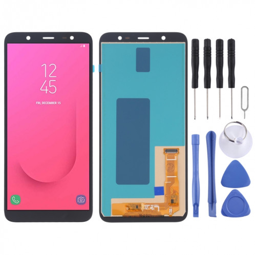 Écran LCD TFT pour Galaxy J8, J810F/DS, J810Y/DS, J810G/DS avec numériseur complet (noir) SH473B1534-06