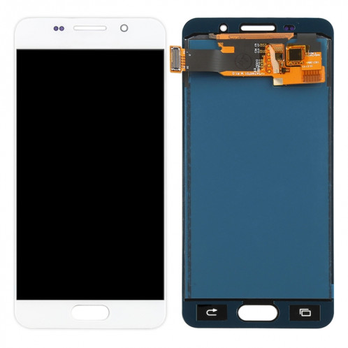 Écran LCD TFT pour Galaxy A3 (2016), A310F, A310F/DS, A310M, A310M/DS, A310Y avec numériseur complet (Blanc) SH477W1437-06