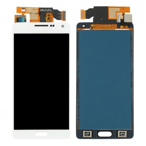 Ecran LCD et ensemble complet du numériseur (matériau TFT) pour Galaxy A5, A500F, A500FU, A500M, A500Y, A500YZ (Blanc) SH485W1197-05