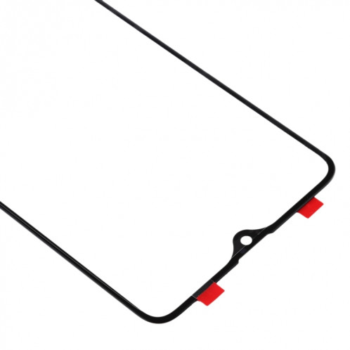 Pour Samsung Galaxy A20s 10pcs lentille extérieure en verre pour écran avant (noir) SH503B1916-06