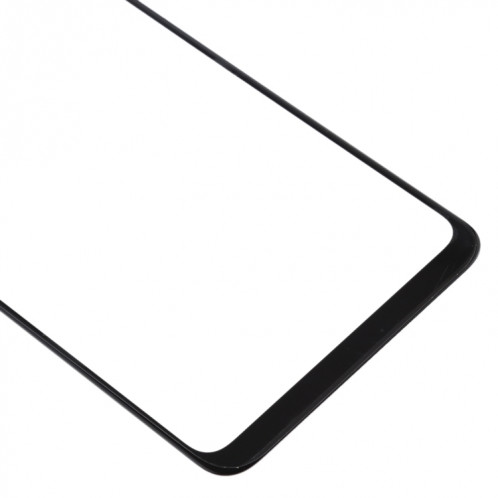 Pour Samsung Galaxy A20s 10pcs lentille extérieure en verre pour écran avant (noir) SH503B1916-06