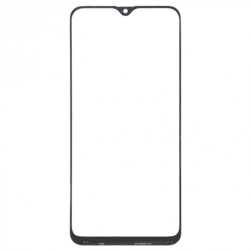 Pour Samsung Galaxy A30s 10pcs Lentille en verre extérieure de l'écran avant (Noir) SH505B81-06