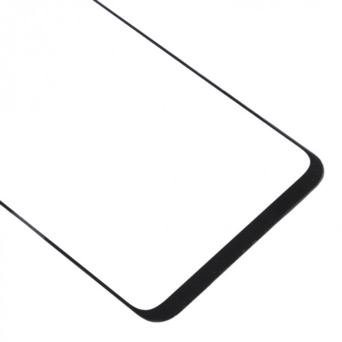 Pour Samsung Galaxy A40s 10pcs Lentille en verre extérieure de l'écran avant (Noir) SH506B245-06
