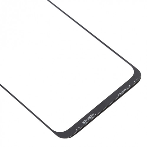 Pour Samsung Galaxy A50s 10pcs Lentille en verre extérieure de l'écran avant (Noir) SH507B1866-06