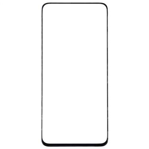 Pour Samsung Galaxy A90 / A80 10pcs Lentille en verre extérieure de l'écran avant (Noir) SH509B381-06
