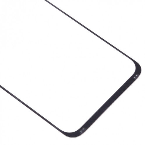 Pour Samsung Galaxy A40 10pcs Lentille en verre extérieure de l'écran avant (Noir) SH510B765-06