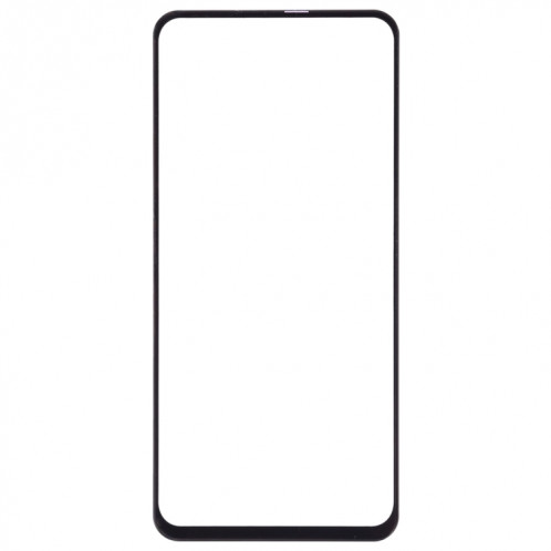 Pour Samsung Galaxy A60 10pcs Lentille en verre extérieure de l'écran avant (Noir) SH511B1005-06