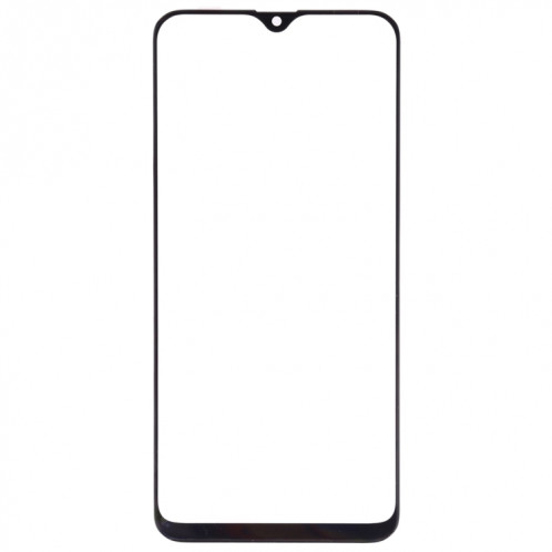 Pour Samsung Galaxy A20 10pcs Lentille en verre extérieure de l'écran avant (Noir) SH512B362-06