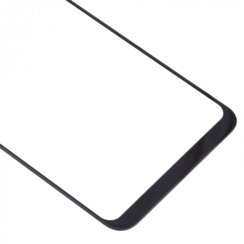 Pour Samsung Galaxy A10 10pcs Lentille en verre extérieure de l'écran avant (Noir) SH514B758-06