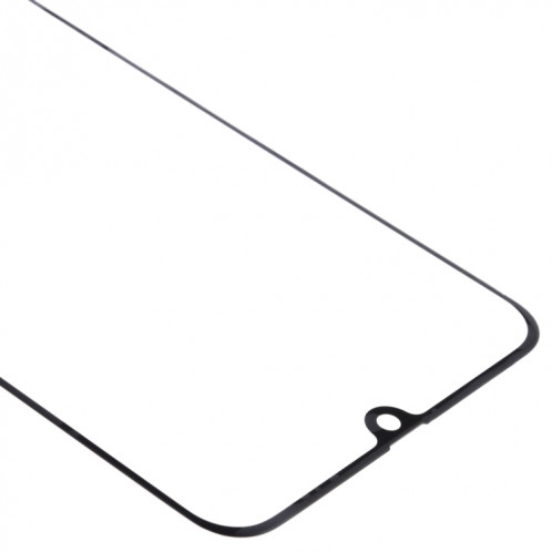 Pour Samsung Galaxy A50 / A30 / M30 / A4S 10pcs Lentille en verre extérieure de l'écran avant (Noir) SH518B1276-06