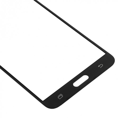 Pour Samsung Galaxy J7 (2016), J710F, J710FN, J710M/MN, J7108 10pcs lentille extérieure en verre d'écran avant (noir) SH24BL335-06