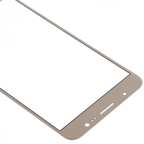 Pour Samsung Galaxy J7 (2016), J710F, J710FN, J710M/MN, J7108 10pcs lentille extérieure en verre d'écran avant (or) SH24JL85-06