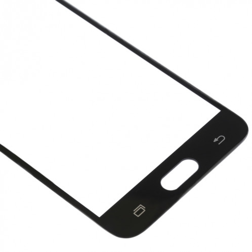 Pour Samsung Galaxy J5 Prime, On5 (2016), G570F/DS, G570Y Lentille extérieure en verre de l'écran avant 10 pièces (noir) SH25BL879-06