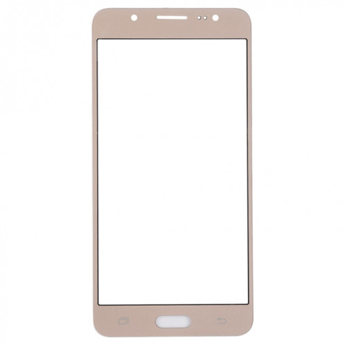 Pour Samsung Galaxy J5 (2016) / J510FN / J510F / J510G / J510Y / J510M 10pcs lentille extérieure en verre d'écran avant (or) SH27JL798-06