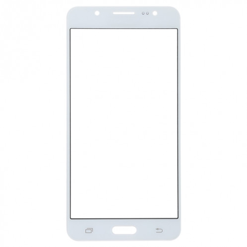 Pour Samsung Galaxy J5 (2016) / J510FN / J510F / J510G / J510Y / J510M 10pcs lentille extérieure en verre d'écran avant (blanc) SH27WL985-06