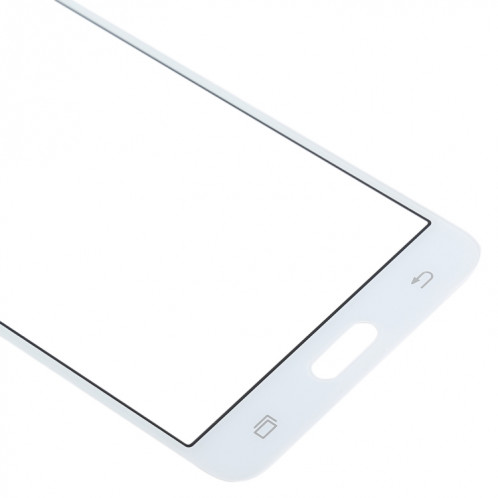 Pour Samsung Galaxy J5 (2016) / J510FN / J510F / J510G / J510Y / J510M 10pcs lentille extérieure en verre d'écran avant (blanc) SH27WL985-06