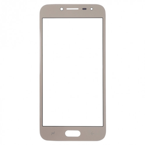 Pour Samsung Galaxy J2 Pro (2018), J250F/DS 10 lentilles extérieures en verre pour écran avant (or) SH28JL367-06