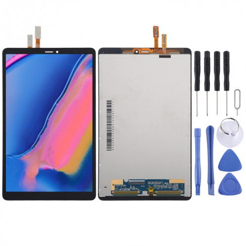 Écran LCD d'origine pour Galaxy Tab A 8.0 & S Pen (2019) Version SM-P205 LTE avec numériseur complet (noir) SH532B724-06