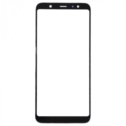 Pour Samsung Galaxy A6+ (2018) / A605 10pcs Lentille en verre extérieure de l'écran avant (Noir) SH536B527-06