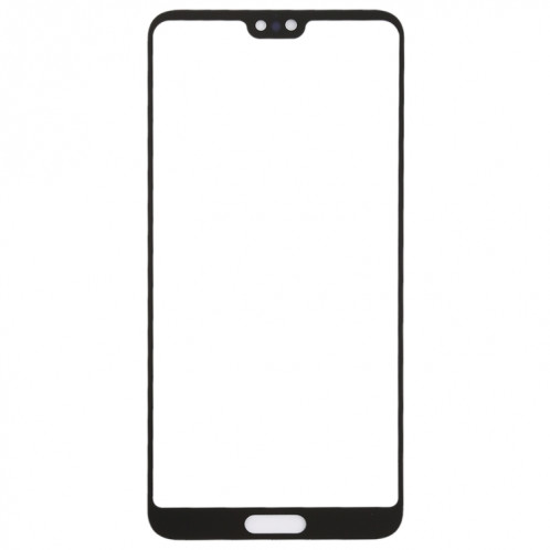 10 PCS Ecran avant Verre extérieure pour Huawei P20 Pro (Noir) SH540B642-07