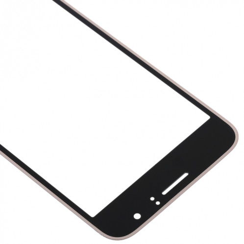 Pour Samsung Galaxy J1 (2016) / J120 10pcs lentille extérieure en verre d'écran avant (or) SH43JL1033-06