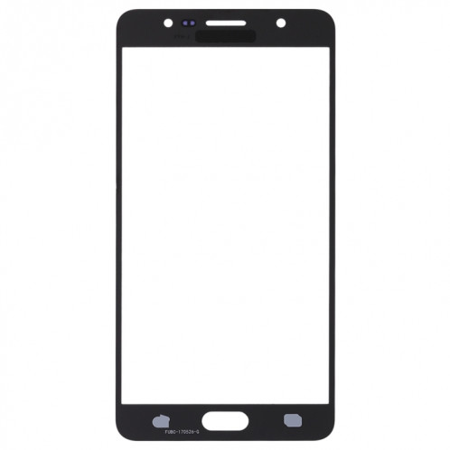 Pour Samsung Galaxy J7 Max 10pcs Lentille en verre extérieure de l'écran avant (Noir) SH45BL1007-06