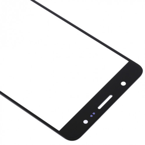 Pour Samsung Galaxy J7 Max 10pcs Lentille en verre extérieure de l'écran avant (Noir) SH45BL1007-06
