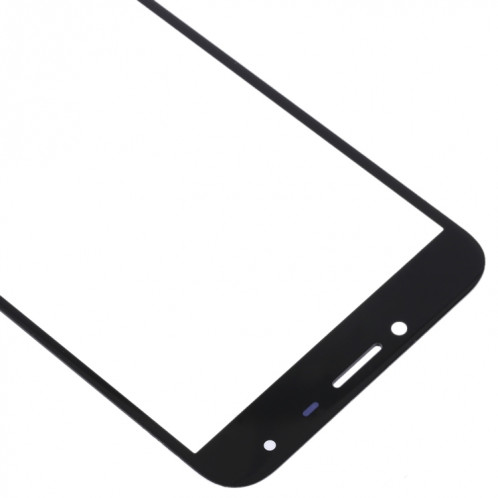 Pour Samsung Galaxy J4 (2018) 10pcs lentille extérieure en verre d'écran avant (noir) SH47BL370-06