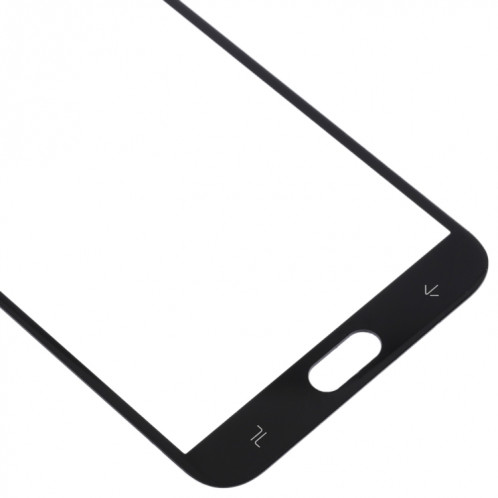Pour Samsung Galaxy J4 (2018) 10pcs lentille extérieure en verre d'écran avant (noir) SH47BL370-06
