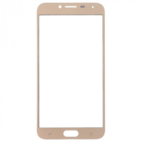 Pour Samsung Galaxy J4 (2018) 10pcs Lentille en verre extérieure de l'écran avant (Or) SH47JL1236-06