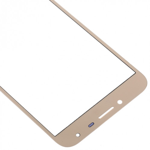Pour Samsung Galaxy J4 (2018) 10pcs Lentille en verre extérieure de l'écran avant (Or) SH47JL1236-06