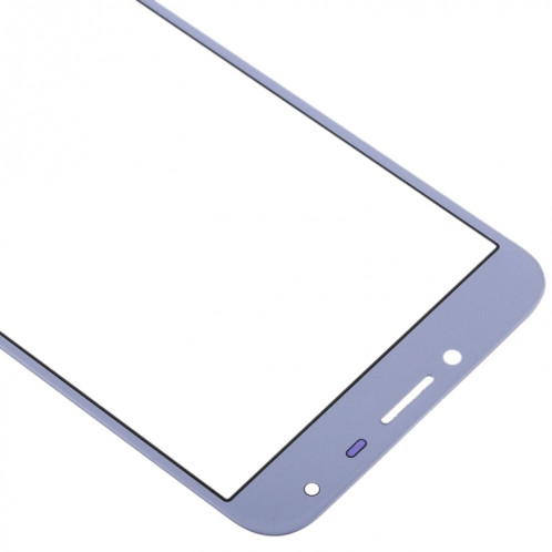 Pour Samsung Galaxy J4 (2018) 10pcs Lentille en verre extérieure de l'écran avant (Bleu) SH47LL943-06