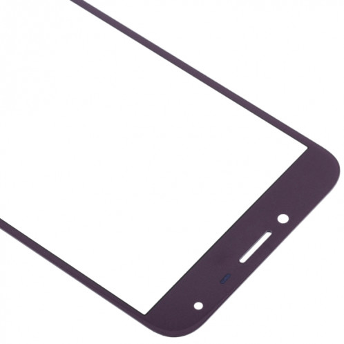 Pour Samsung Galaxy J4 (2018) 10pcs Lentille en verre extérieure de l'écran avant (Violet) SH47PL377-06